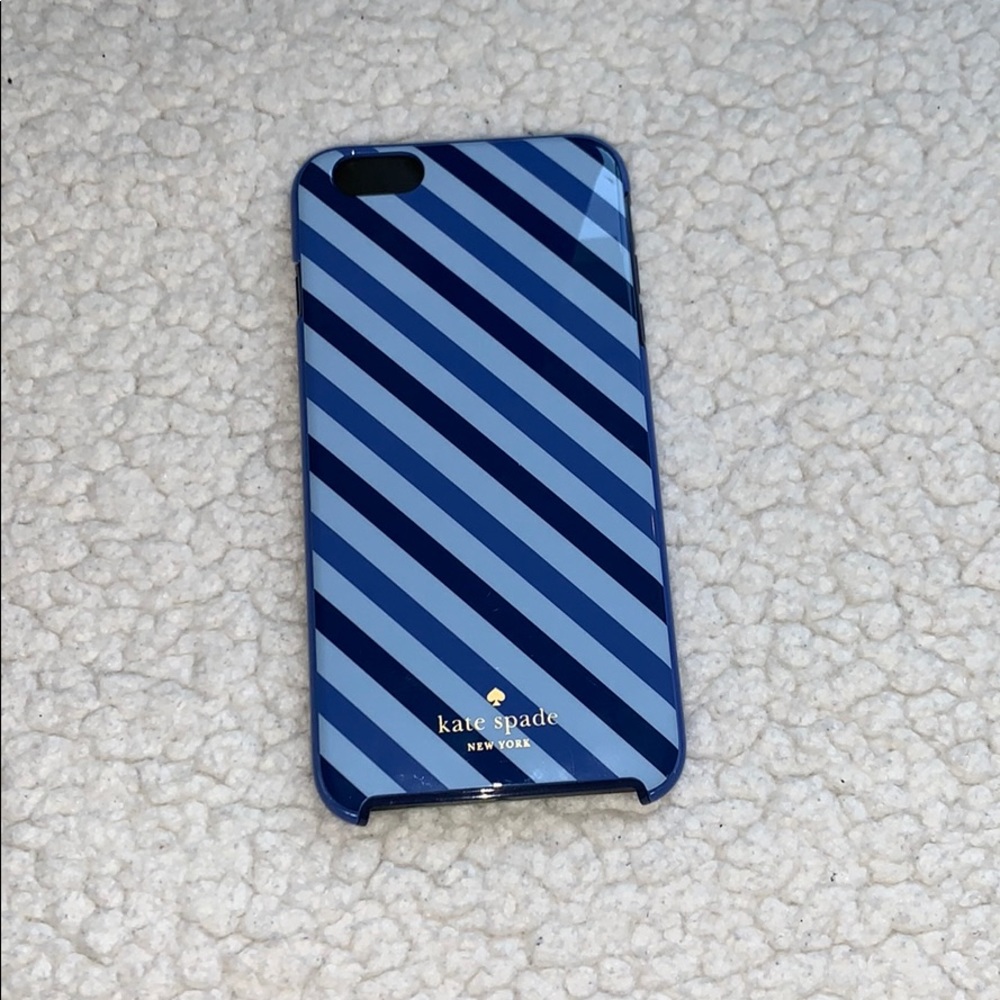 2 piece Kate Spade Phone case in shades of blue